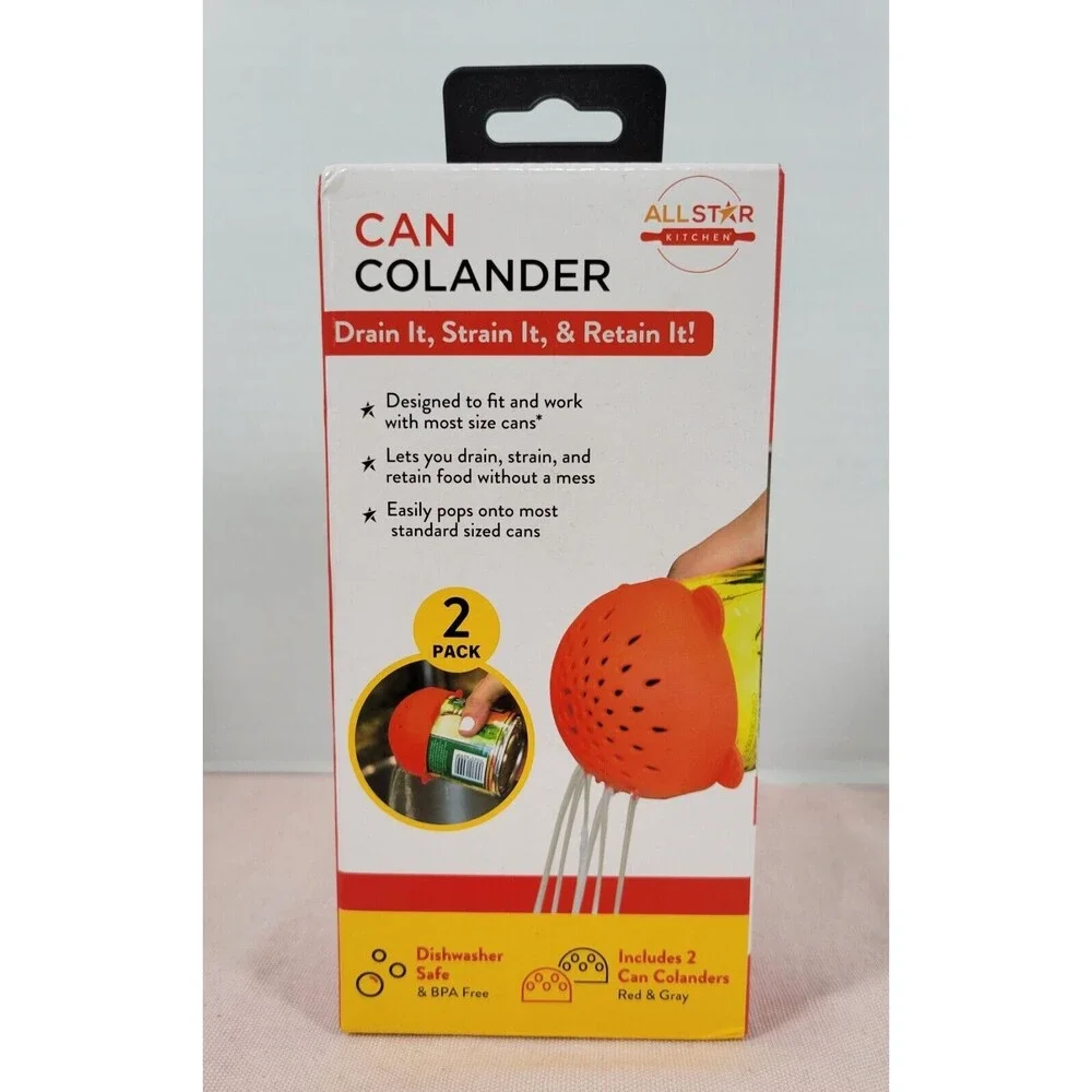 Kitchen Multifunctional Portable can Colander Silica Gel Allstar kitchen